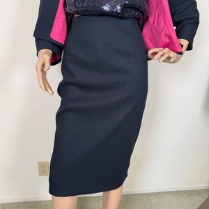 Barbie Navy Pencil Skirt